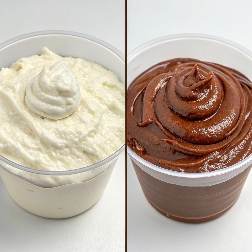 cottage cheese mousse vs traditional chocolate mousse