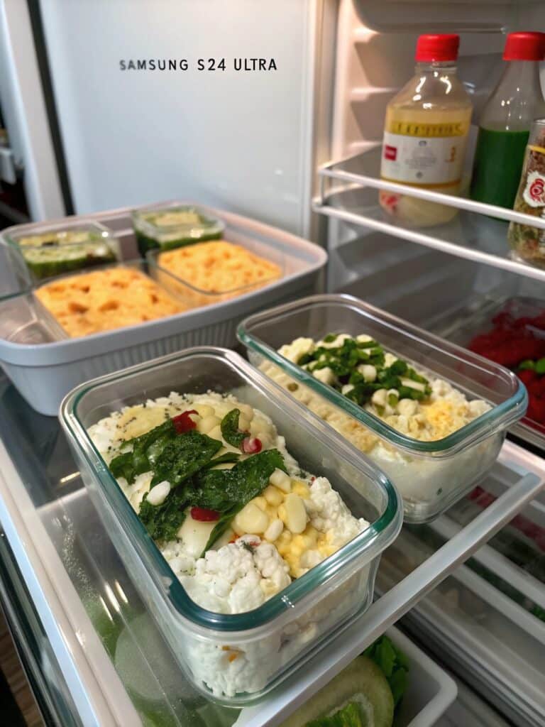 cottage cheese egg bake for meal prep