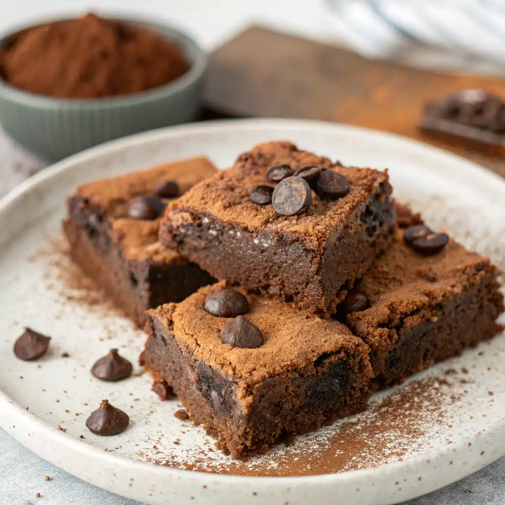 Cottage Cheese Protein Brownies