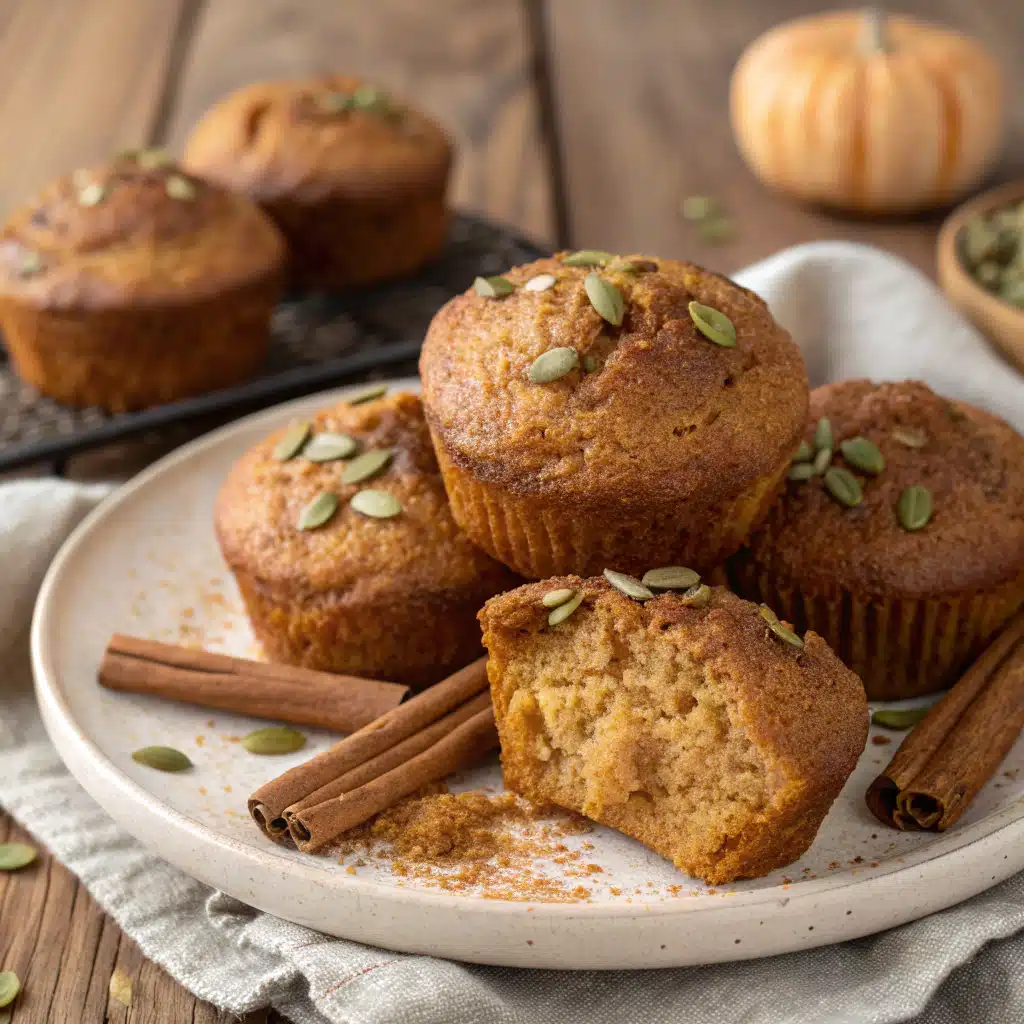 Pumpkin Protein Muffins