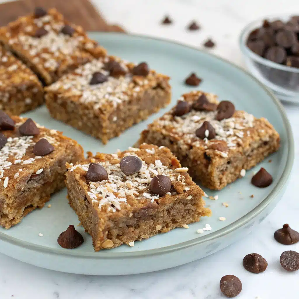 No Bake Chocolate Oatmeal Bars