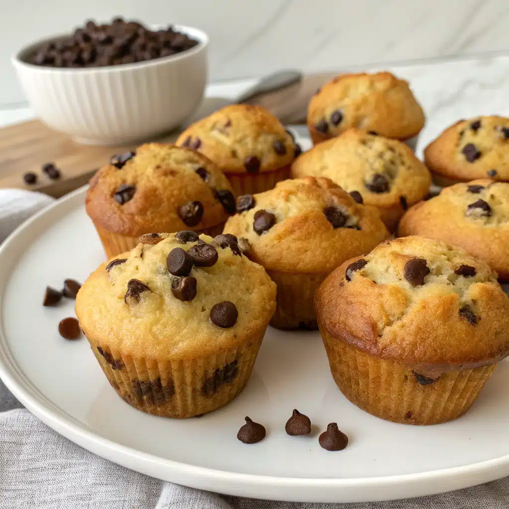 Mini Chocolate Chip Muffins
