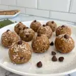 No-Bake Cottage Cheese Brownie Batter Protein Bites