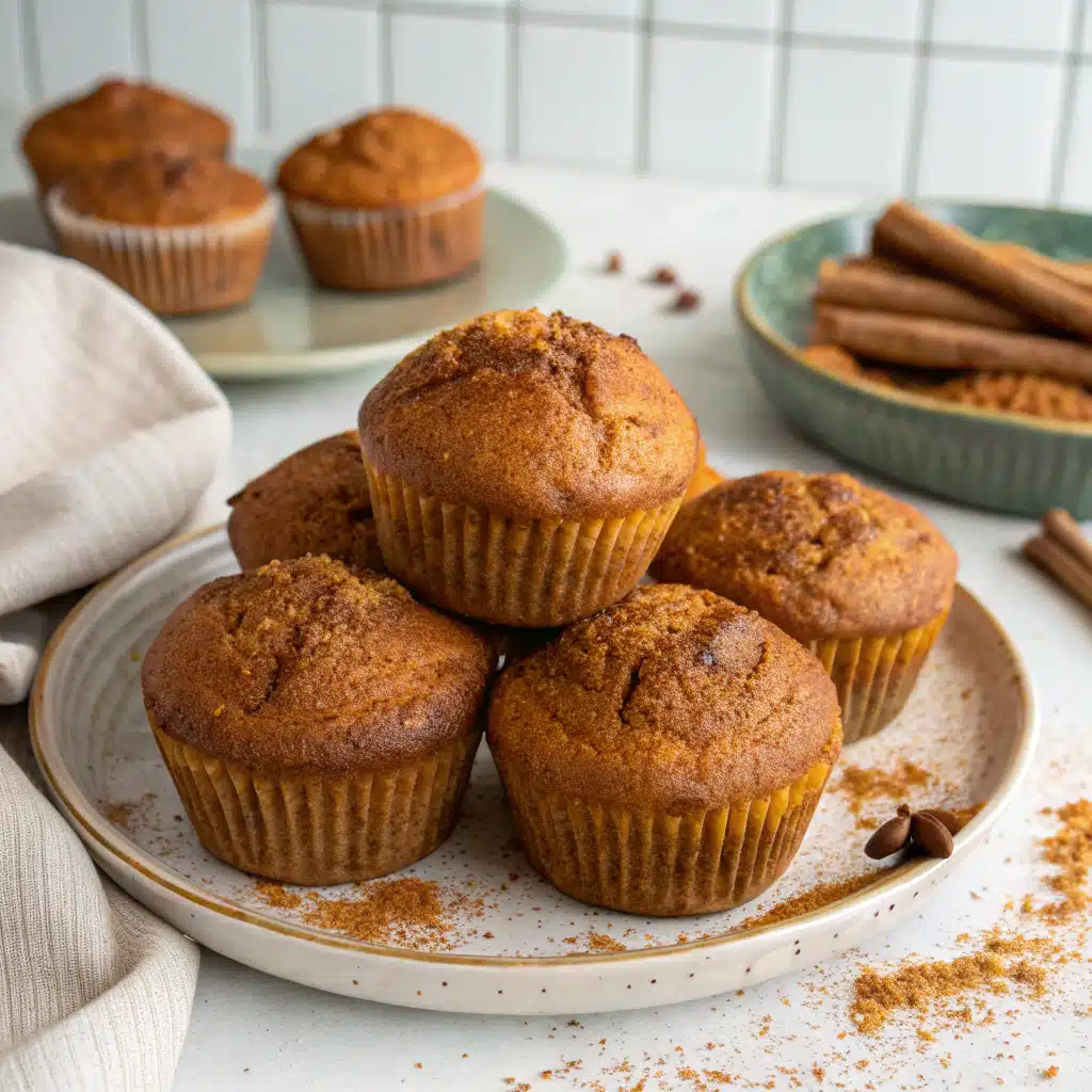Low-Calorie, High-Protein Pumpkin Muffins