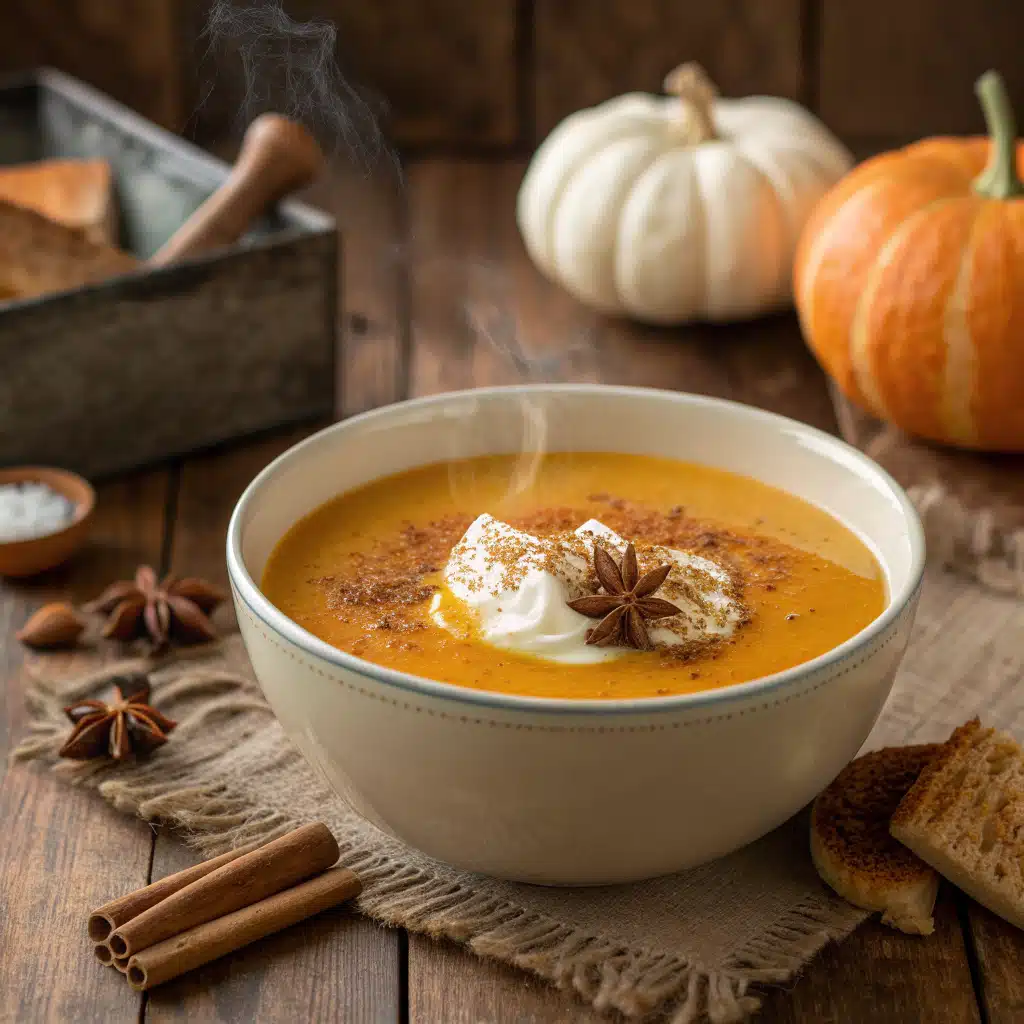 Easy Pumpkin Soup 1 Easy Pumpkin Soup