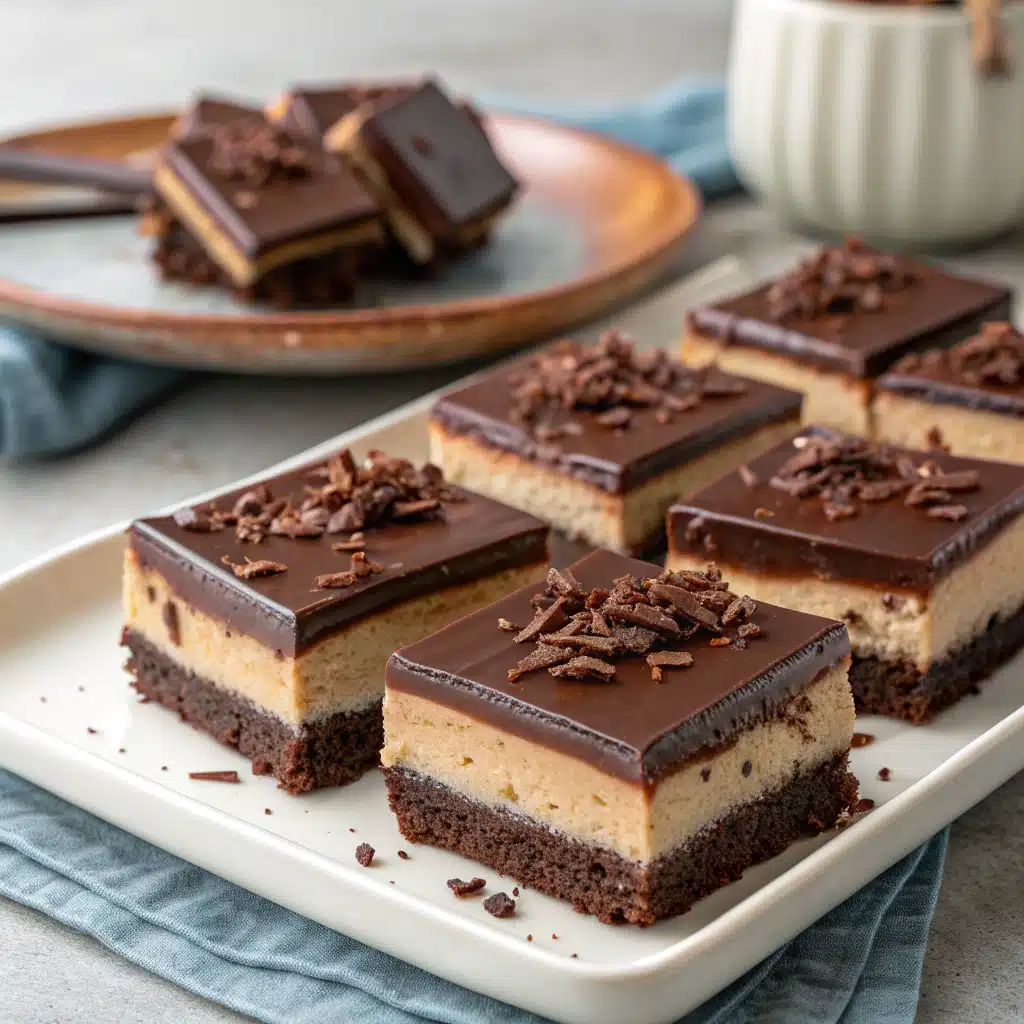 Amazing Chocolate Cheesecake Bars