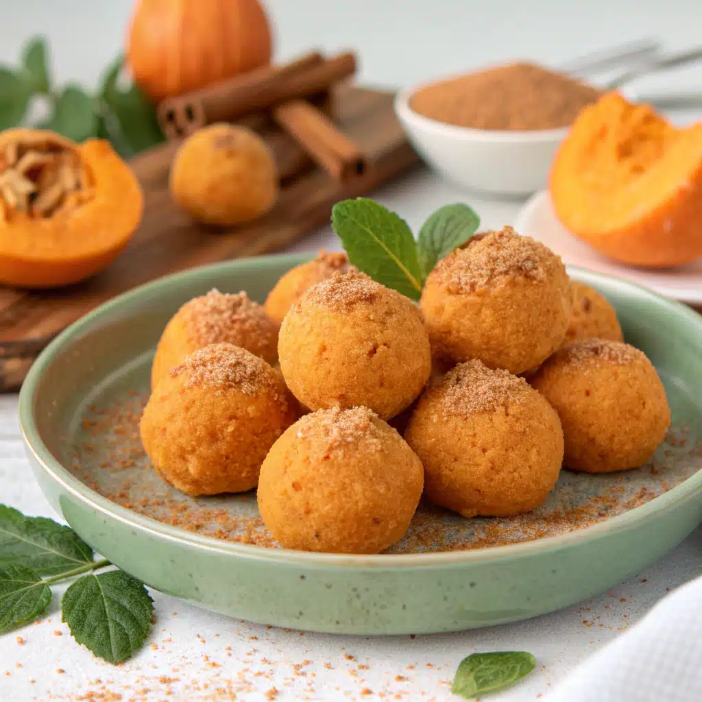 Pumpkin Protein Balls