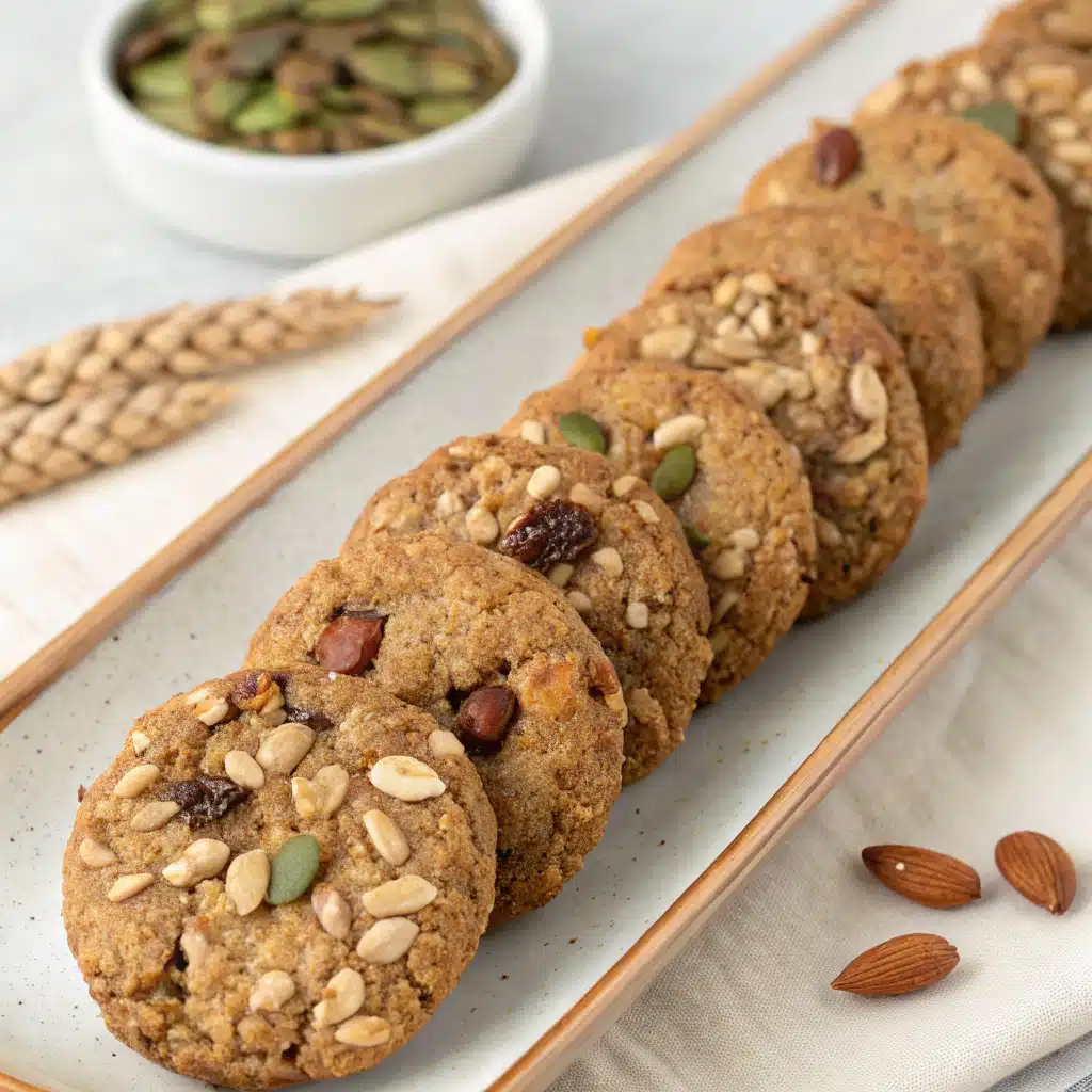 Healthy Nut & Seed Energy Cookies