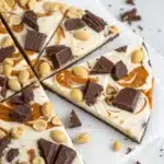 Peanut Butter Chocolate Greek Yogurt Bark