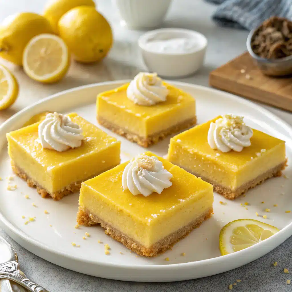 Creamy Lemon Squares