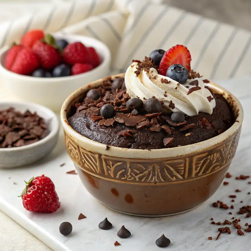 Choco Delight Cake Bowl