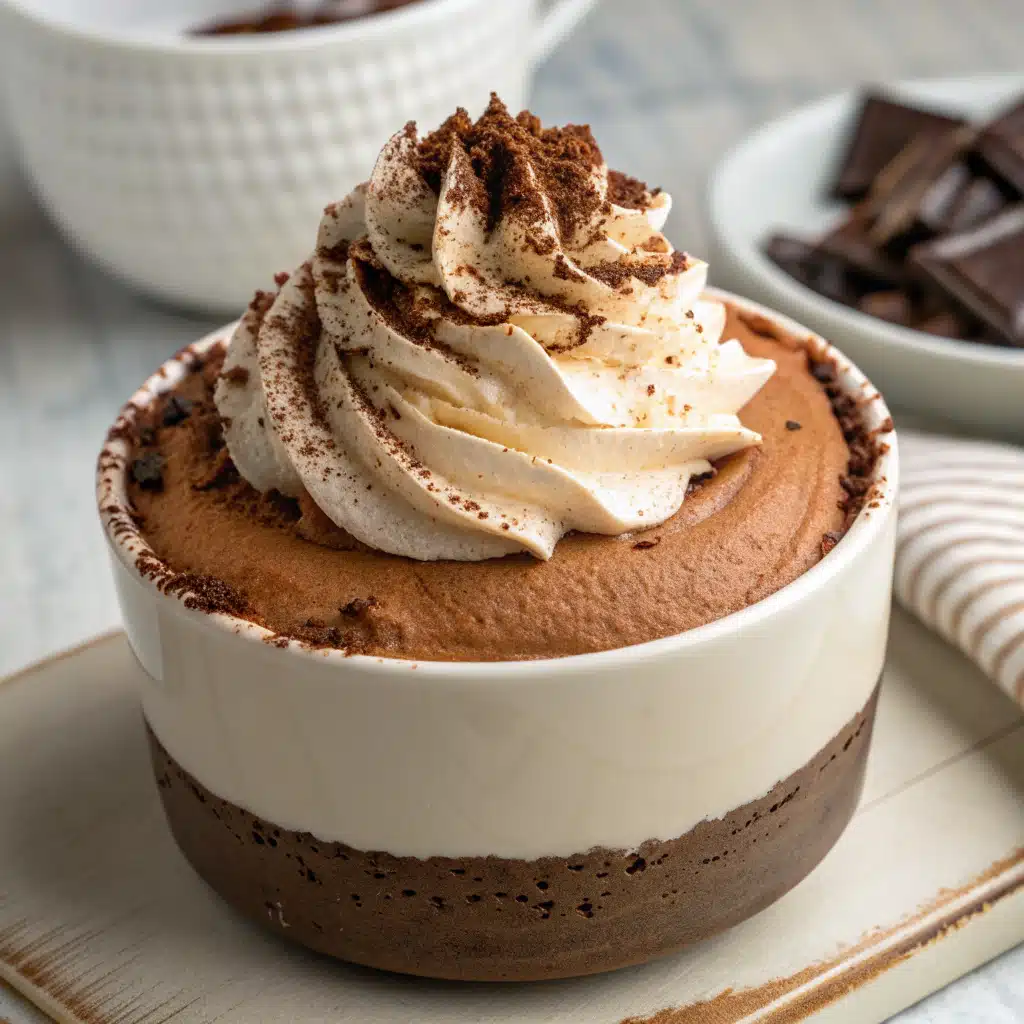 Creamy Mocha Cake Bowl