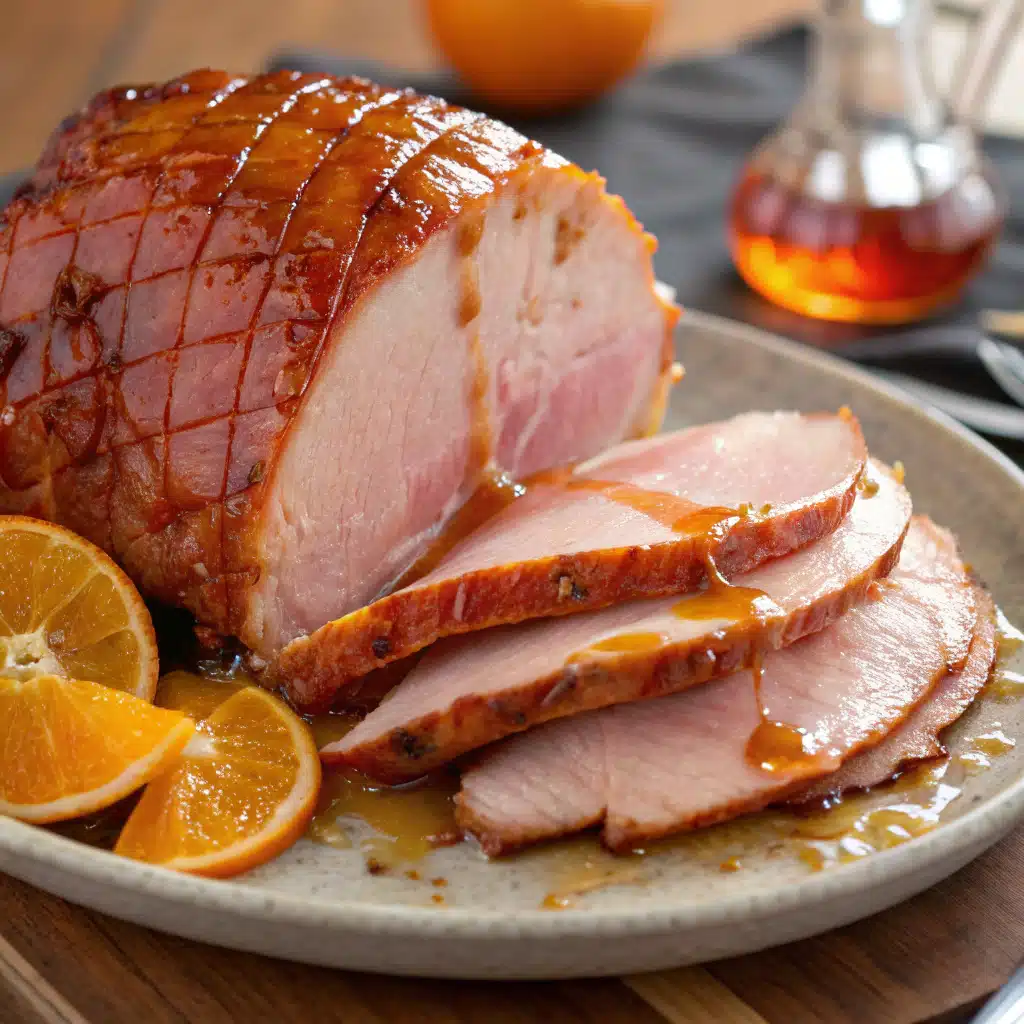 Orange Glazed Ham