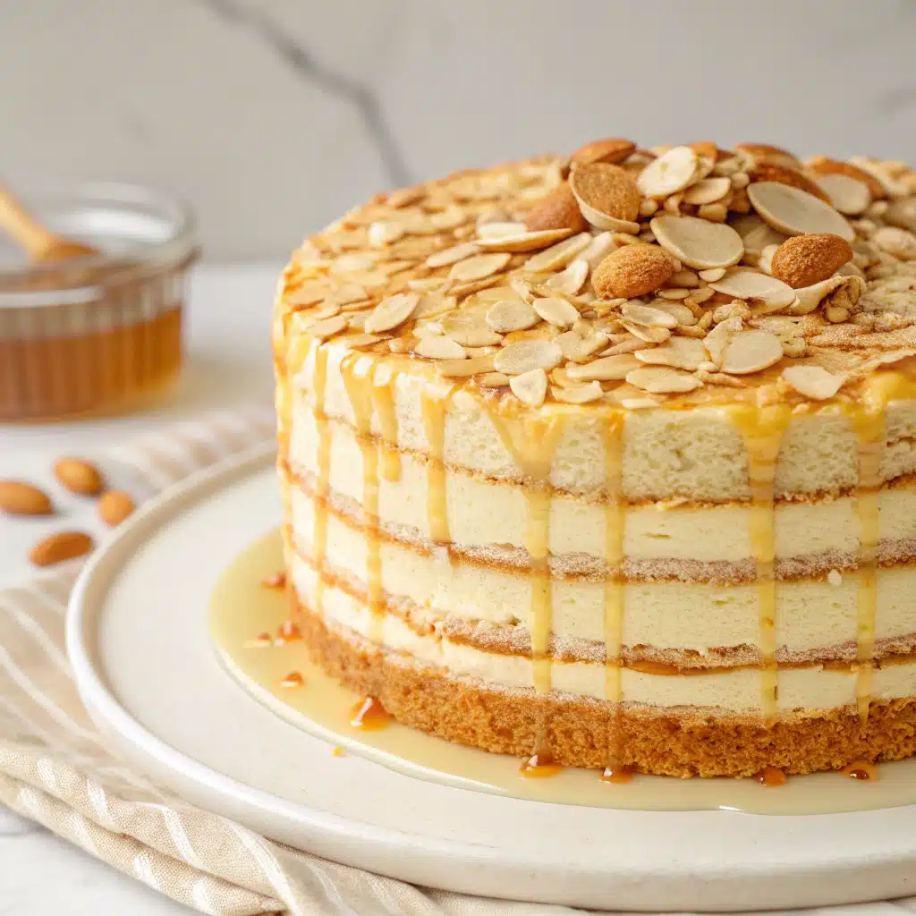 Honey Almond Bowl Cake