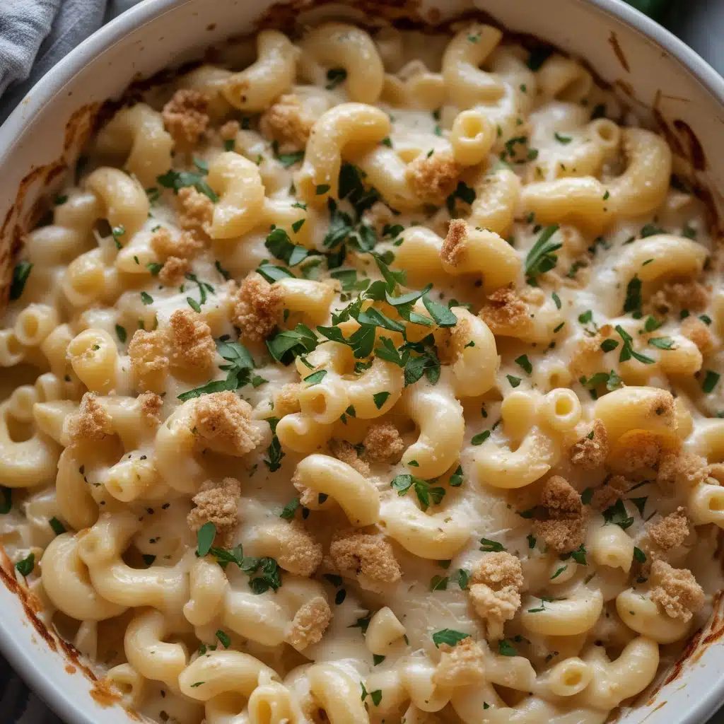 Baked mac and cheese