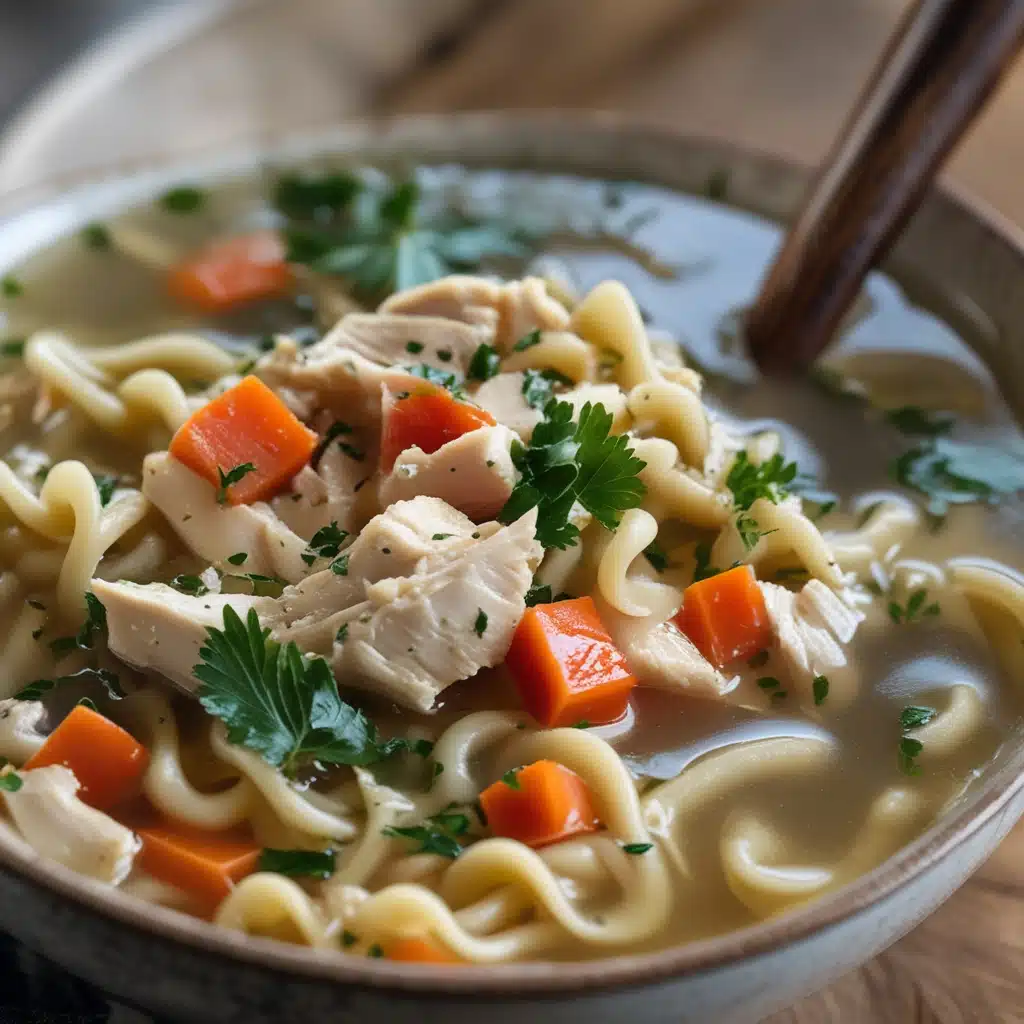 Chicken noodle soup