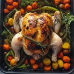 One-pan roasted chicken and veggies