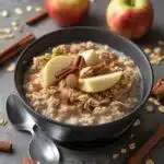 Cinnamon apple oatmeal