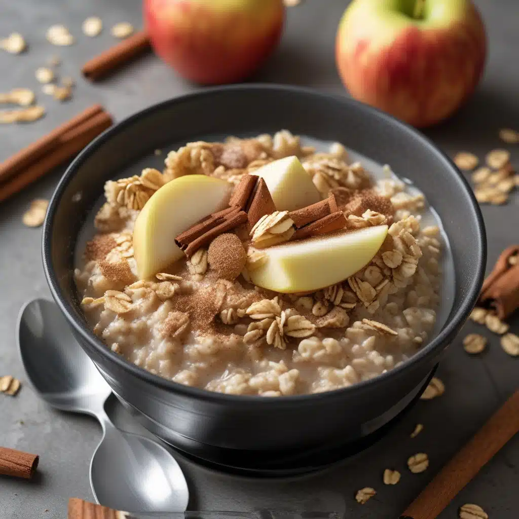 Cinnamon apple oatmeal