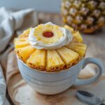 Pineapple Upside-Down Mug Cake
