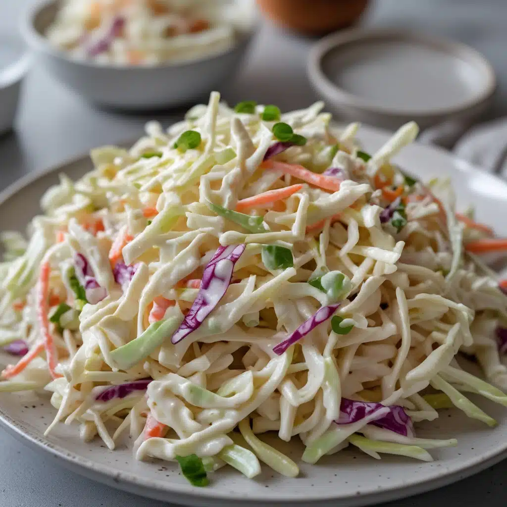 Creamy coleslaw