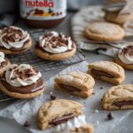 Nutella Stuffed Cookies