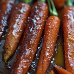 Honey glazed carrots