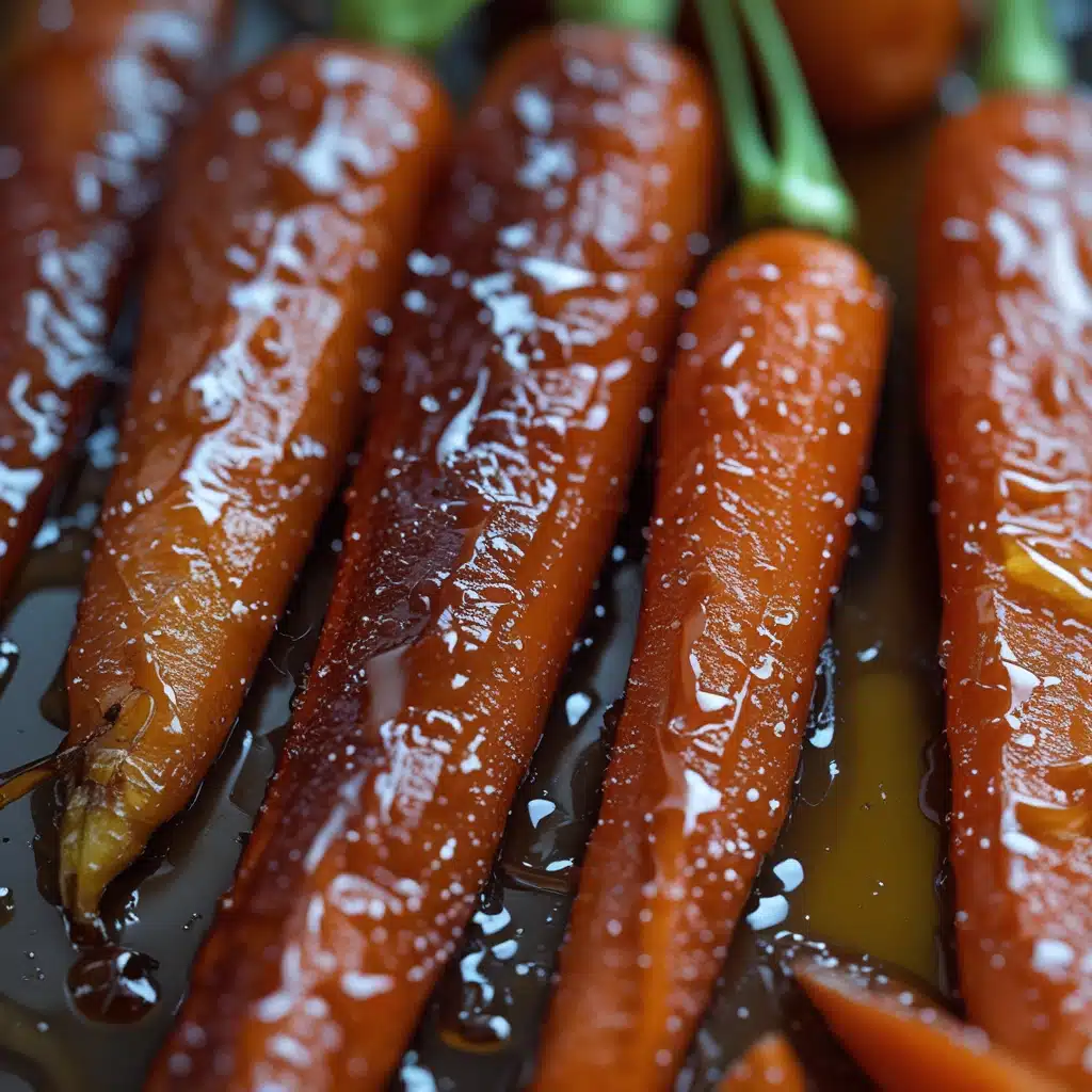 Honey glazed carrots
