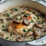 Creamy mushroom chicken