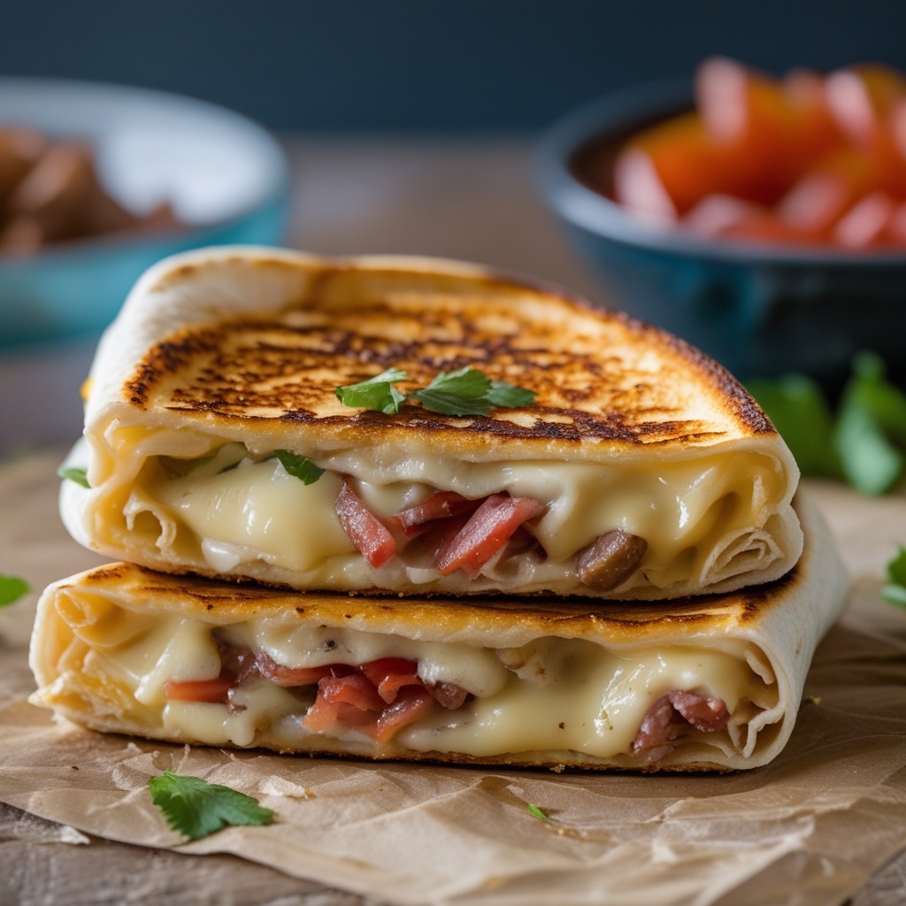 Grilled Cheese Burrito 1 Grilled Cheese Burrito