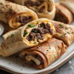 philly cheese steak Egg rolls