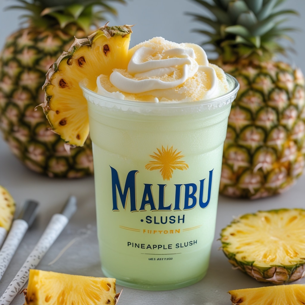 Malibu Pineapple Slush