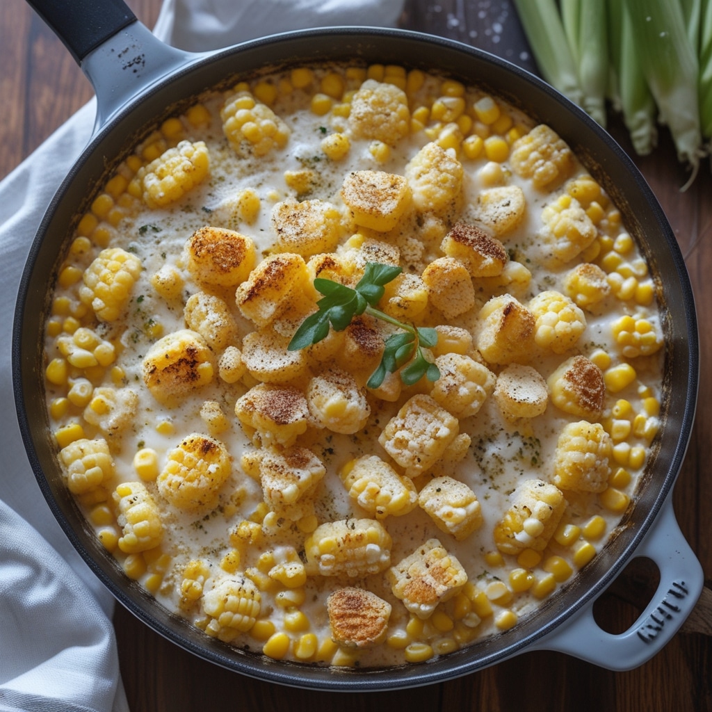 baked corn recipes creamy casserole skillet