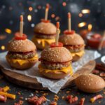 Firecracker Bacon Cheddar Cheeseburger Bombs
