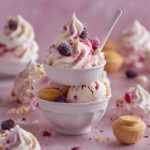 Sugar-free Vegan Stracciatella Gelato