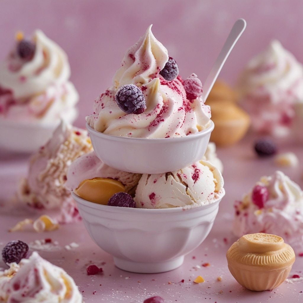 Sugar-free Vegan Stracciatella Gelato