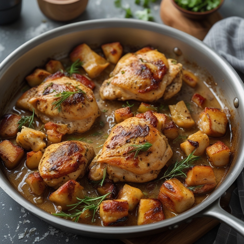 Bobby Flay's Skillet Chicken 1 Bobby Flay's Skillet Chicken