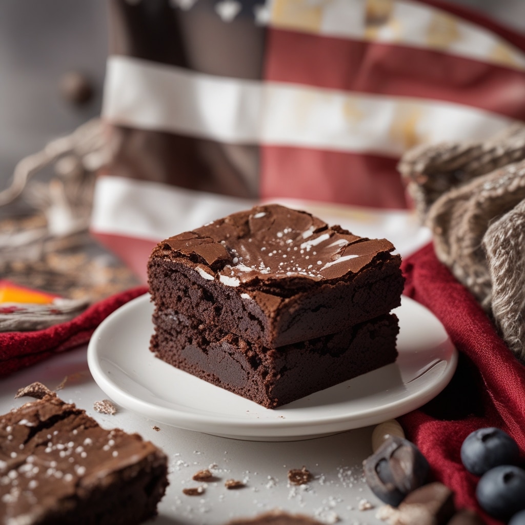 Brownie Flag Recipe