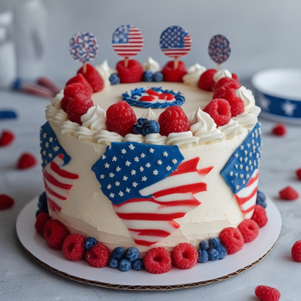Cake for July 4th 1 Cake for July 4th