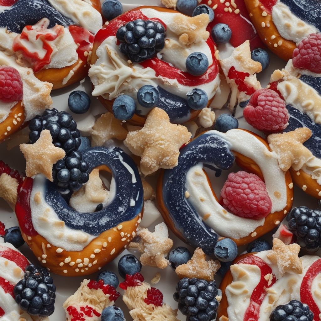 4th of July Pretzel, Snacks