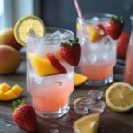 Mango Strawberry Lemonade