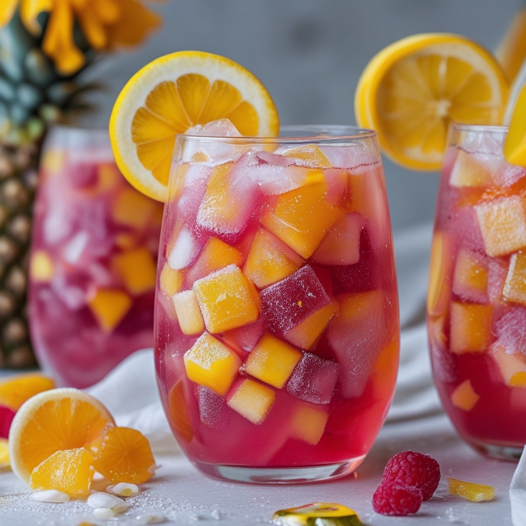 Sip on Sunshine Tropical Candy Sangria!