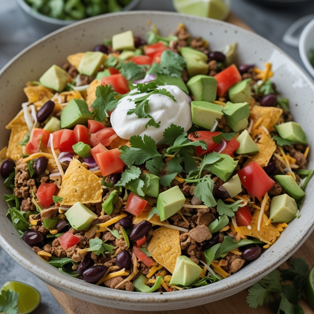 15-Minute Taco Salad for Quick Family Dinners