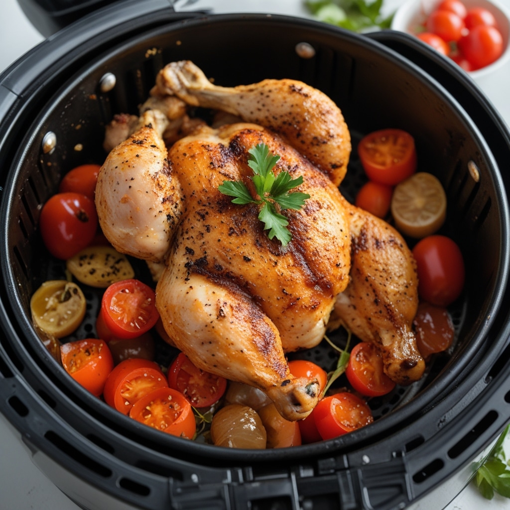 Air Fryer Chicken Dinner