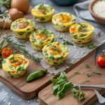 Meal Prep Mini Veggie Frittatas for Breakfast On-the-Go