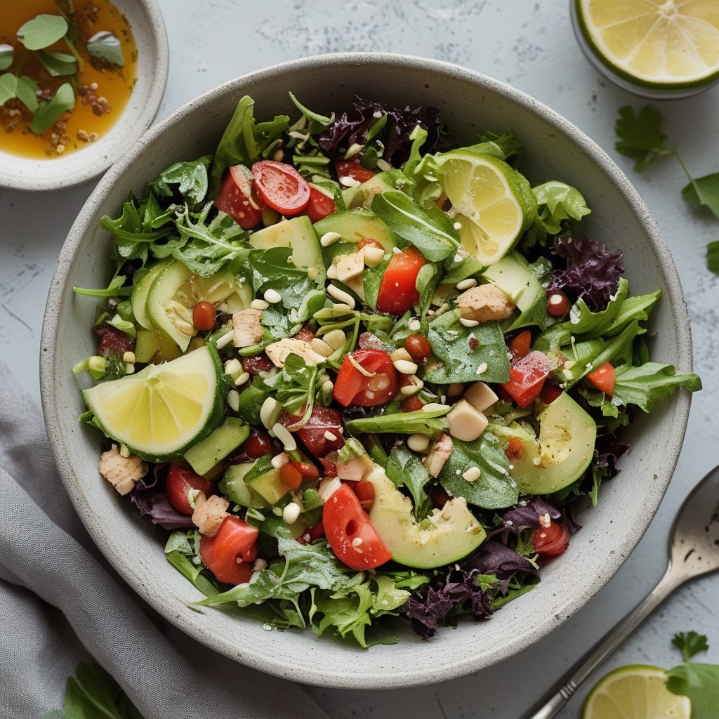 Crunchy Detox Salad 1 Crunchy Detox Salad
