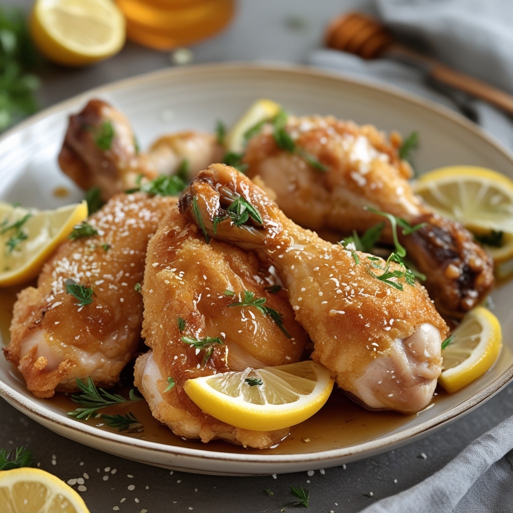Crispy Honey Lemon Chicken