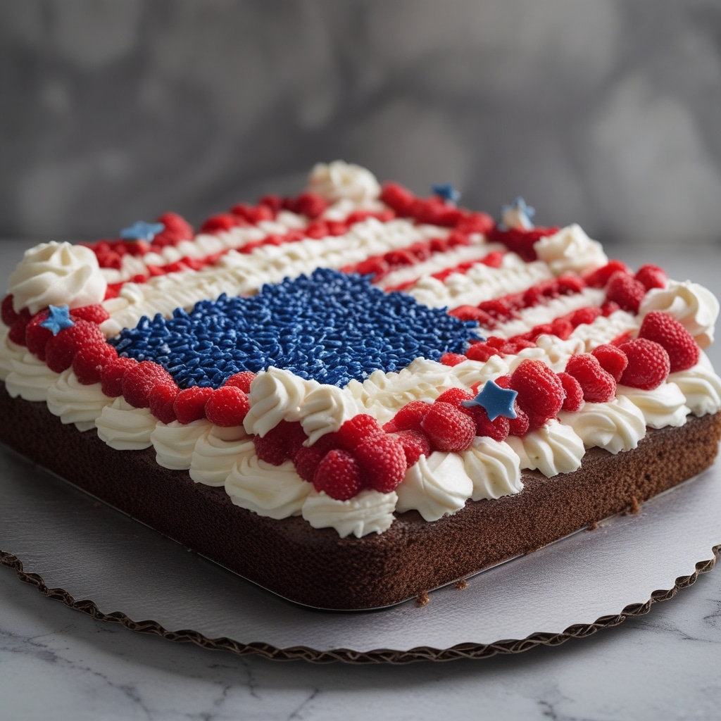 american flag cake browns