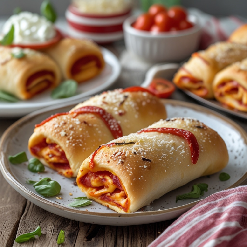 Easy Homemade Pizza Rolls for After School Treats