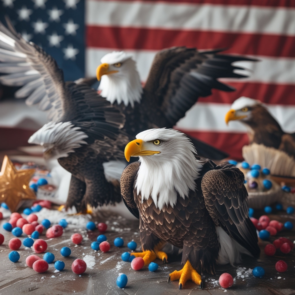 Patriotic Edible Eagles